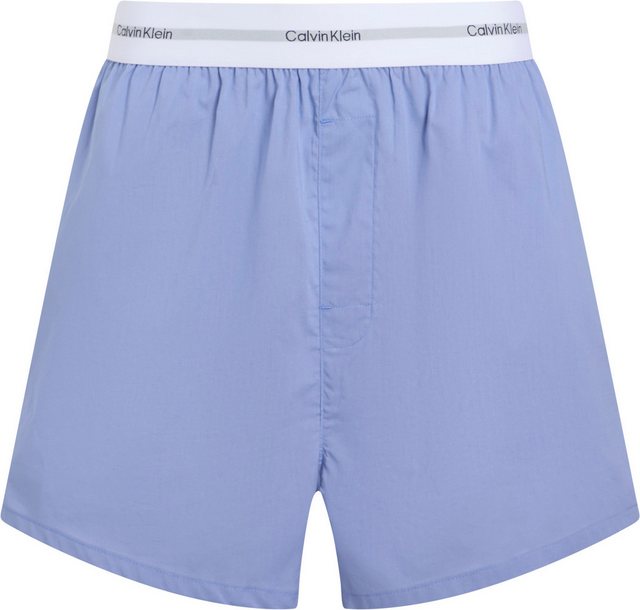 Calvin Klein Underwear Schlafshorts LOGO WB POPLIN SHORT mit Logo günstig online kaufen