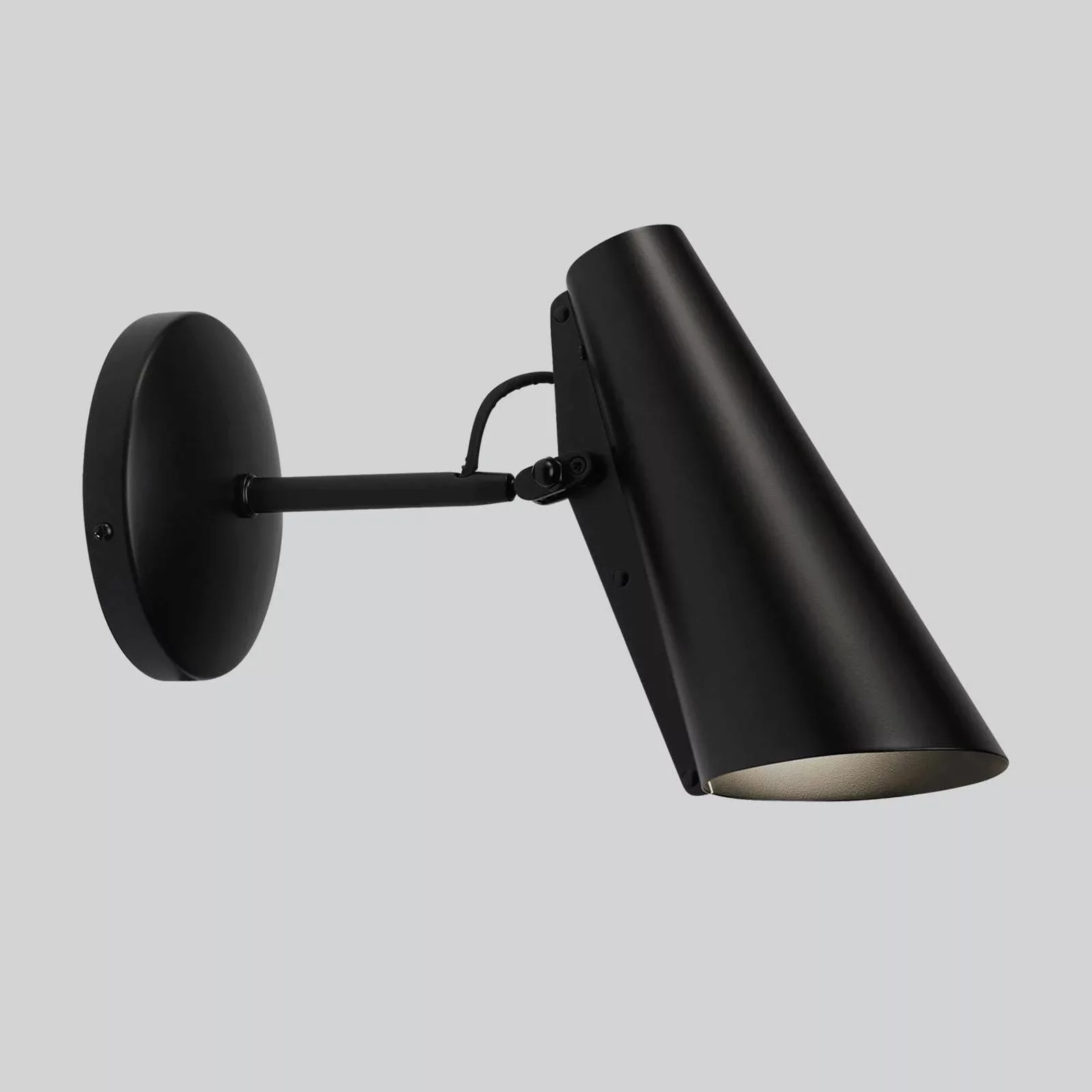 Northern Birdy Wandlampe 31,5cm schwarz/stahl günstig online kaufen