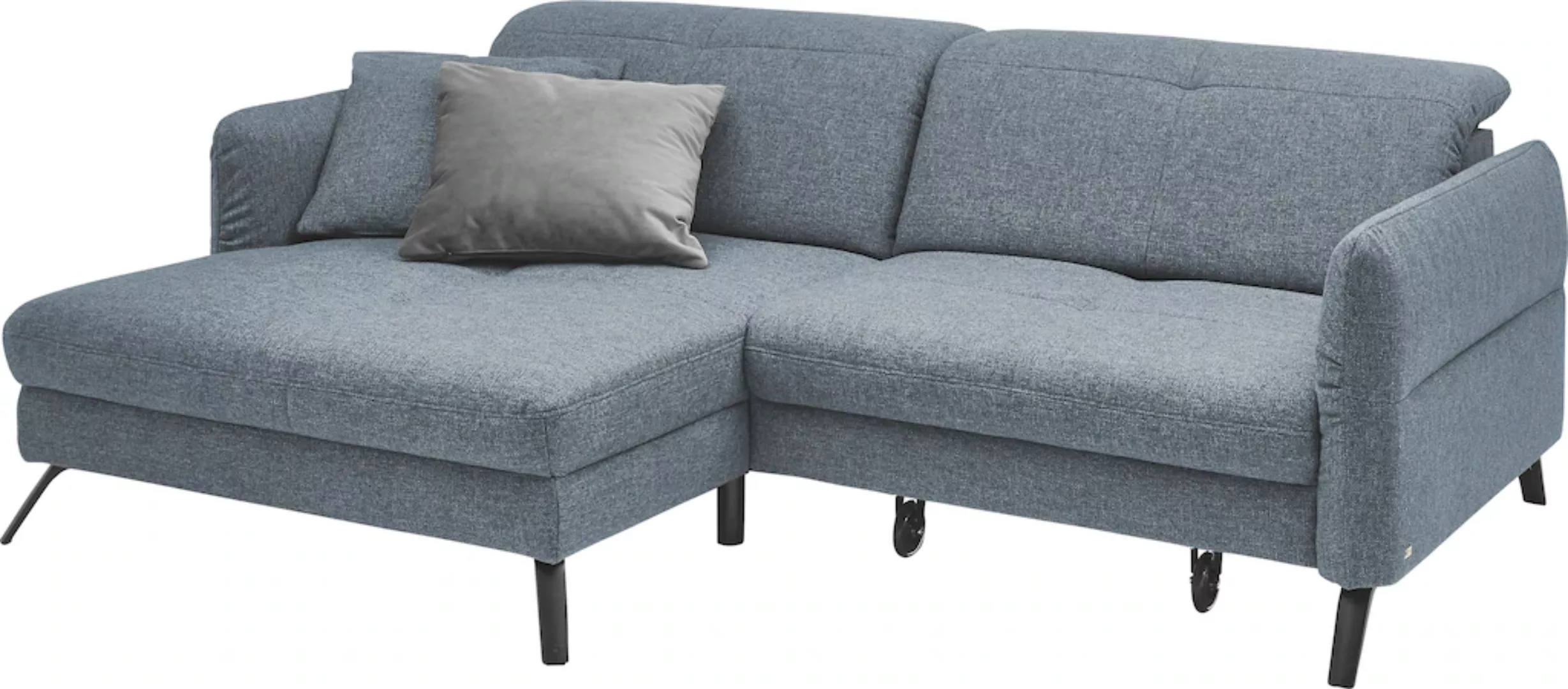 set one by Musterring Ecksofa »SO 4400 V«, wahlweise mit motorischer Bettfu günstig online kaufen