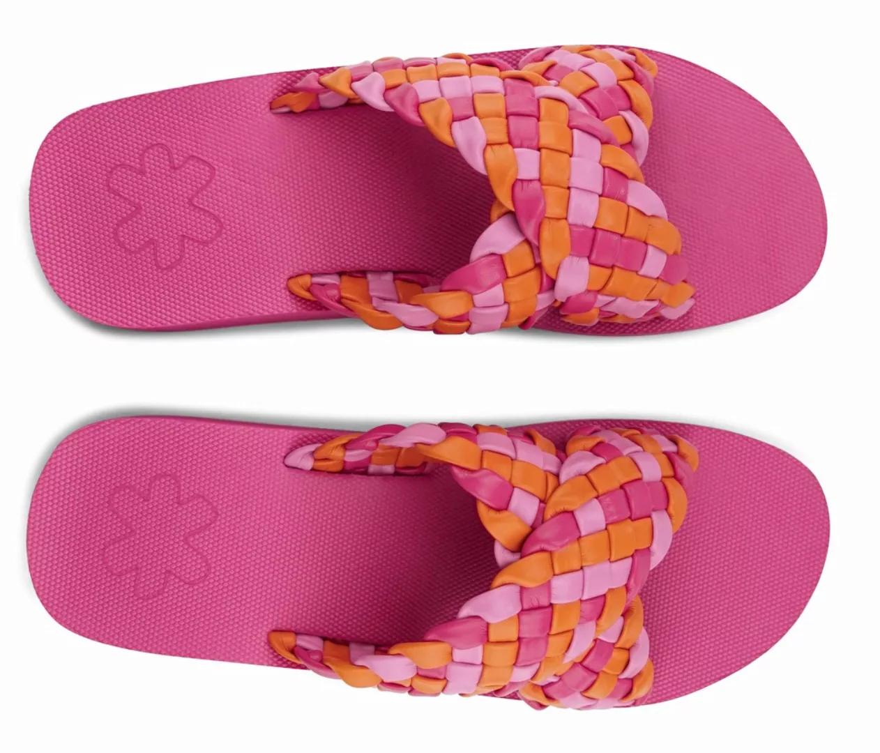 Flip Flop Pantolette "wedgy*cross", Plateau, Sommerschuh, Schlappen mit gef günstig online kaufen