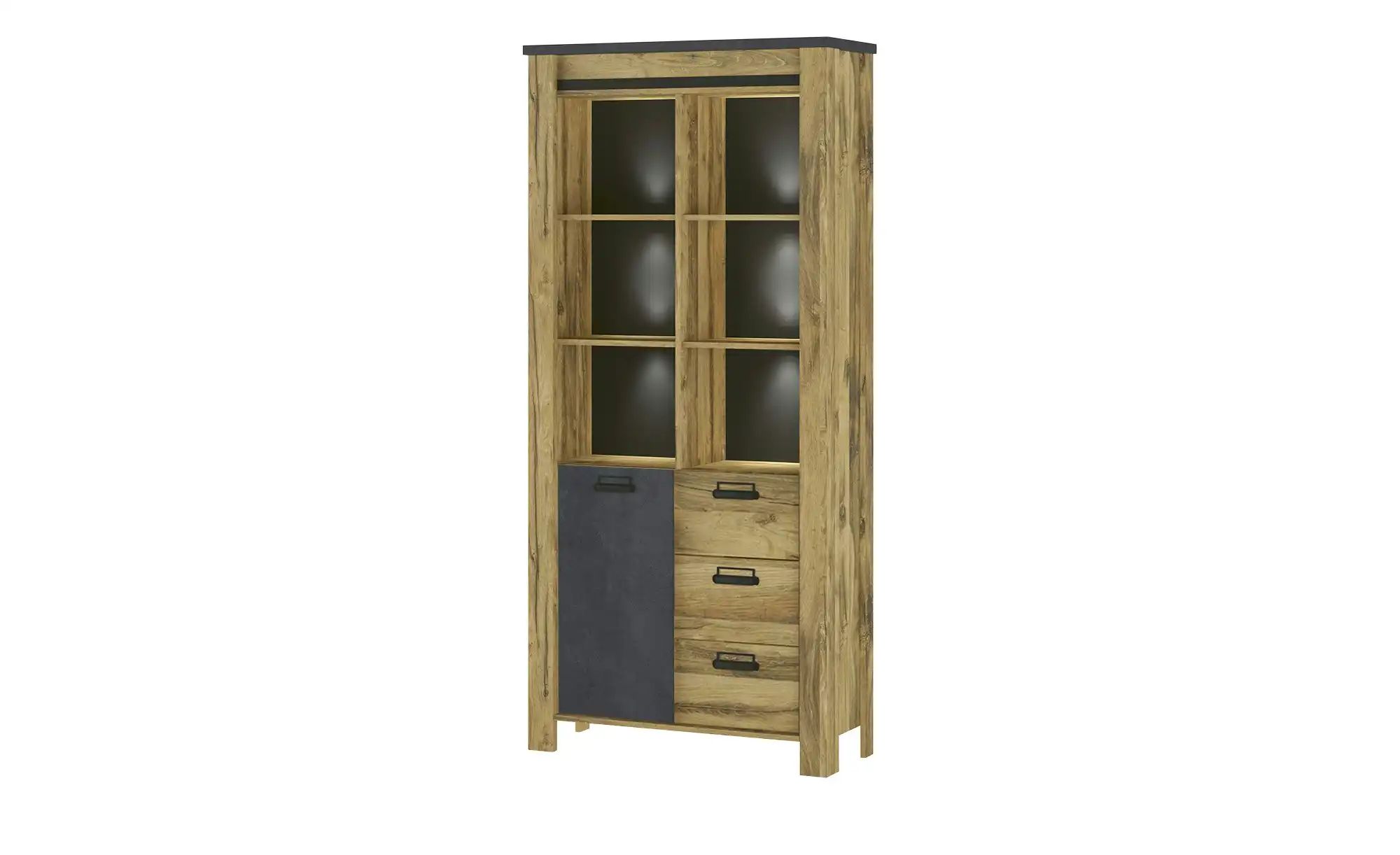 Standregal  Ledro ¦ holzfarben ¦ Maße (cm): B: 93 H: 201 T: 37.0 Regale > B günstig online kaufen