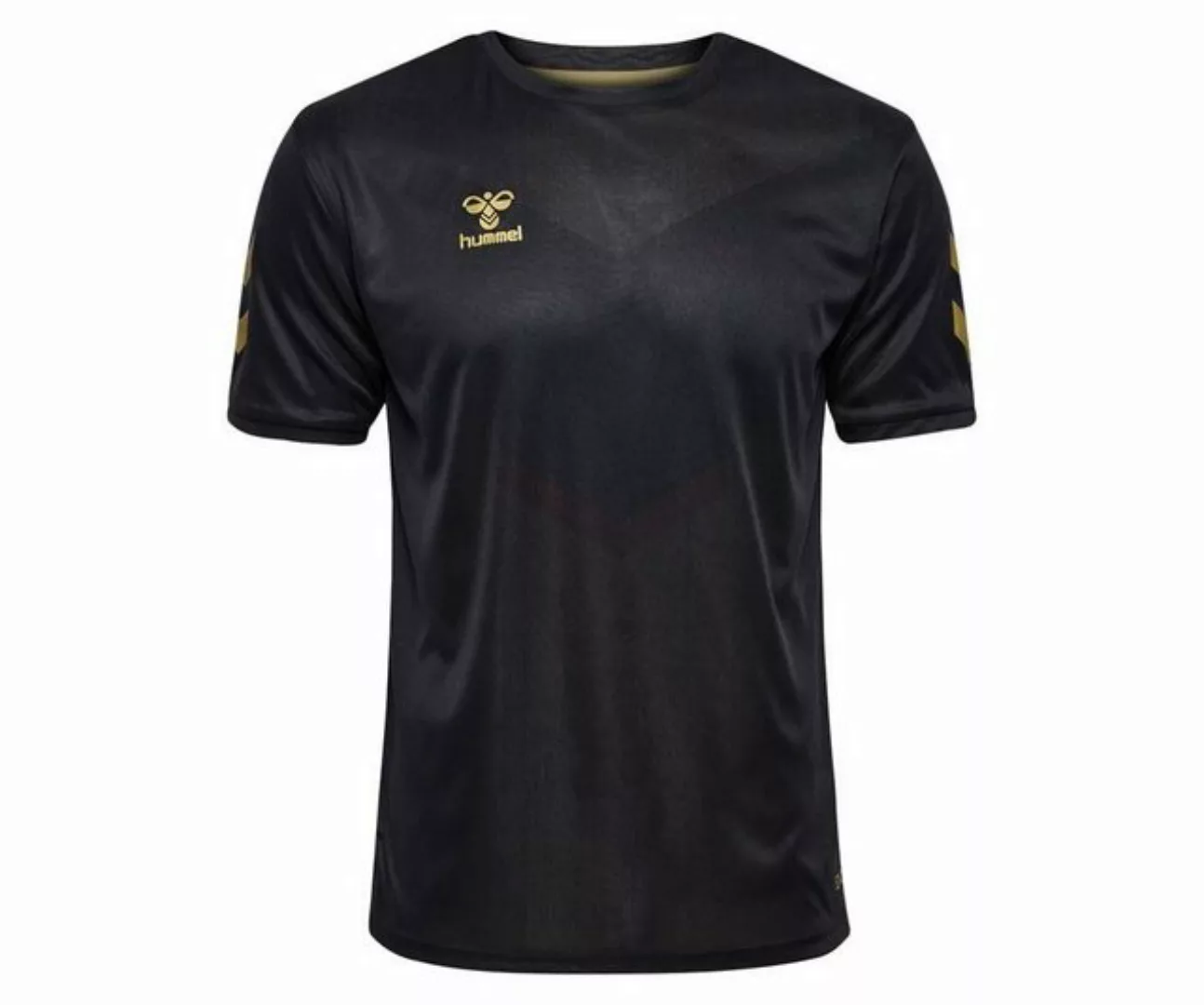 hummel Kurzarmshirt E24C LTD Reversible Poly Tee BLACK/GOLD günstig online kaufen