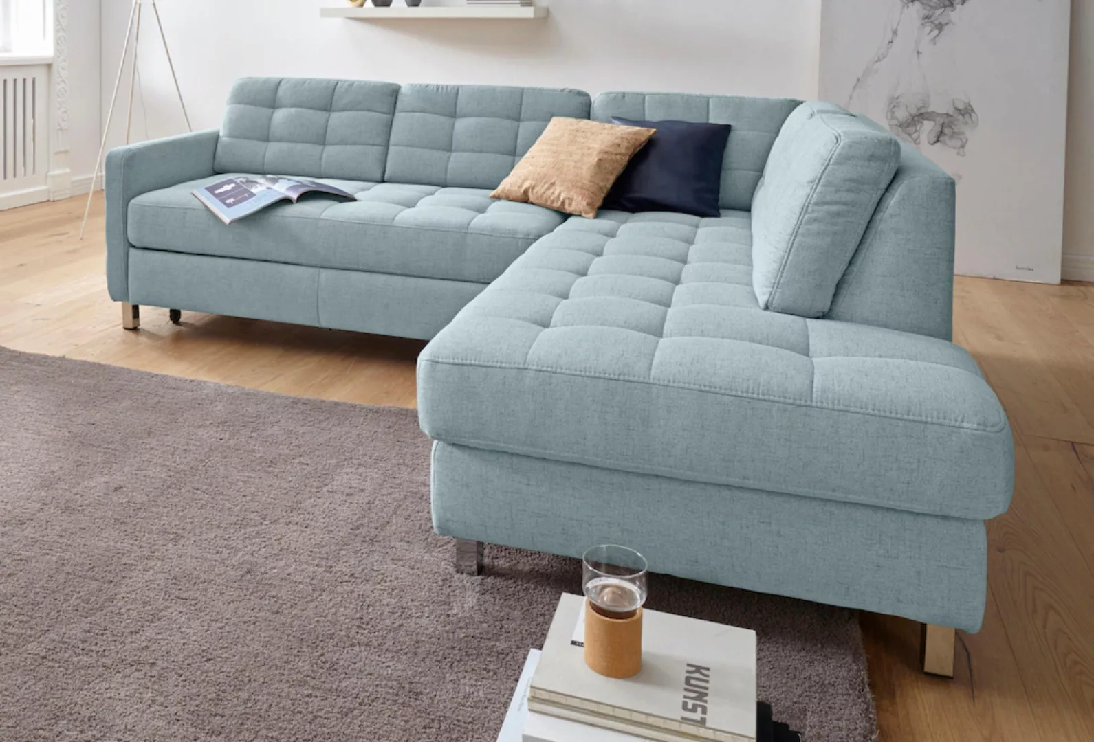 sit&more Ecksofa "Limit L-Form", wahlweise mit Bettfunktion und Bettkasten günstig online kaufen