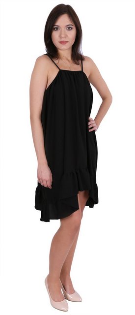 Sarcia.eu Sommerkleid Schwarzes Sommerkleid mit Rüsche JOHN ZACK XL günstig online kaufen