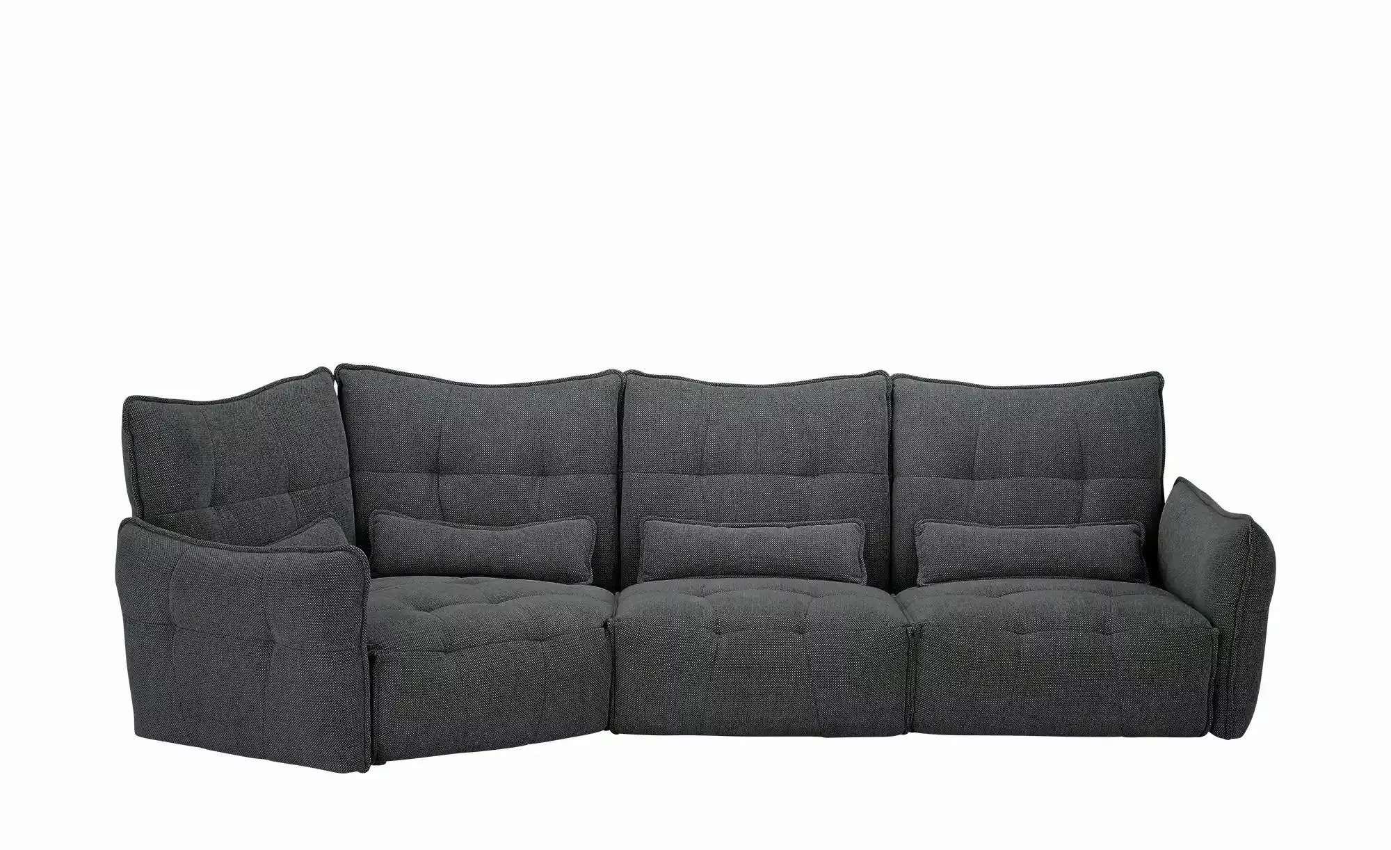 Ecksofa  Jeaneva ¦ grau ¦ Maße (cm): B: 379 H: 101 T: 151.0 Polstermöbel > günstig online kaufen