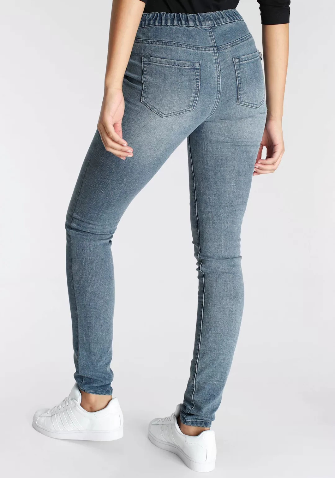 Arizona Jeansjeggings mit leichtem Thermo Effekt High Waist günstig online kaufen