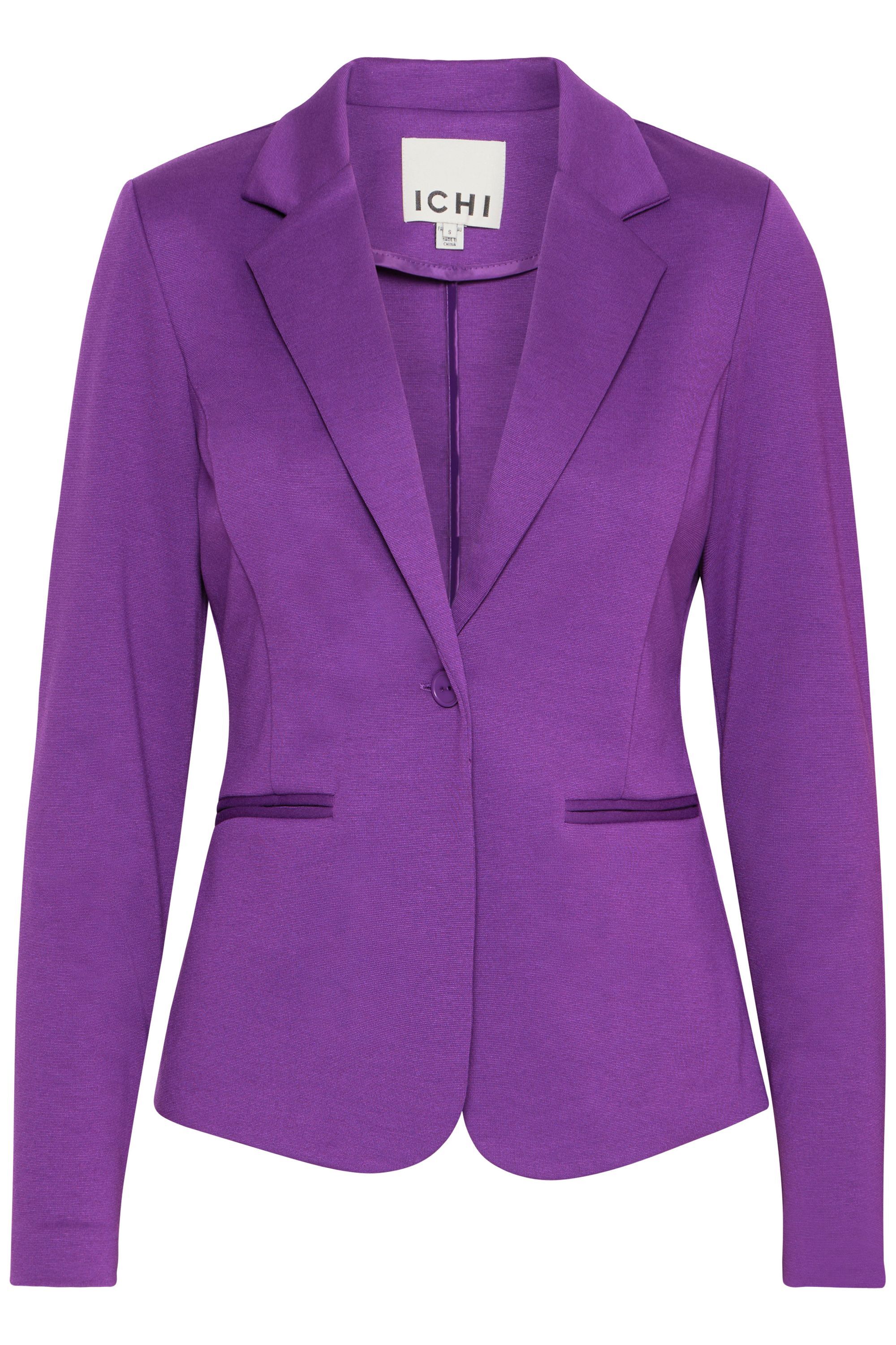 Ichi Kurzblazer Kate (1-tlg) Plain/ohne Details günstig online kaufen