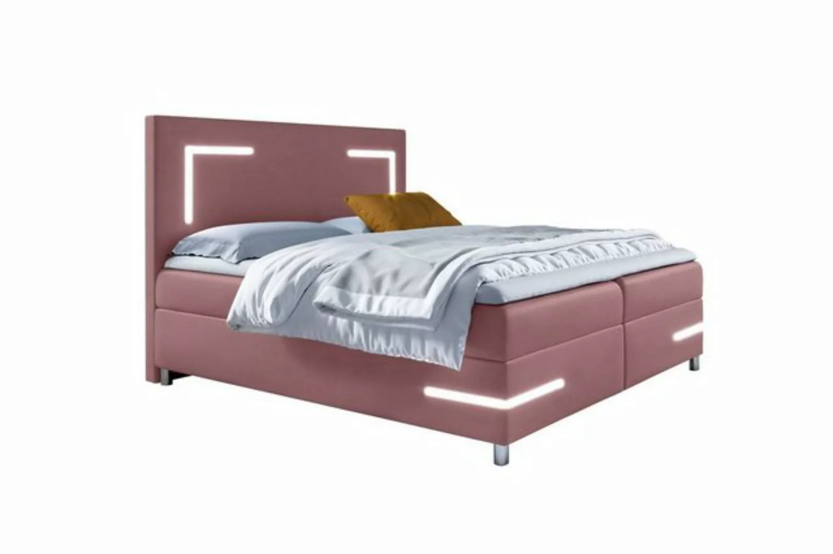 99rooms Boxspringbett Sancho (Schlafzimmerbett, Bett), 120/140/160/180/200x günstig online kaufen