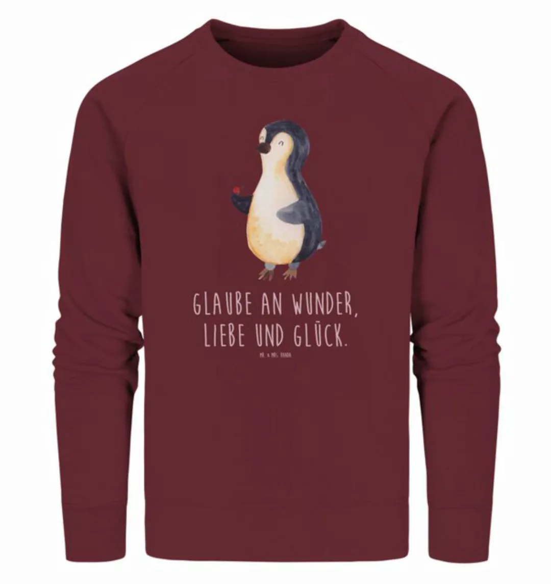 Mr. & Mrs. Panda Longpullover Größe XS Pinguin Marienkäfer - Burgundy - Ges günstig online kaufen