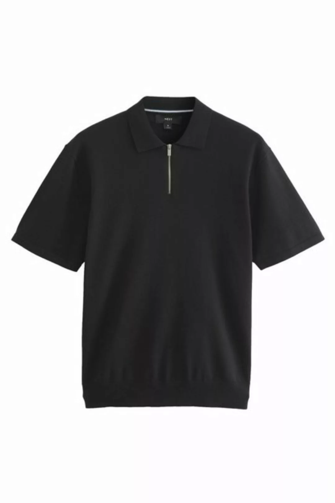 Next Poloshirt Regular Fit Strick-Polohemd mit Reißverschluss (1-tlg) günstig online kaufen