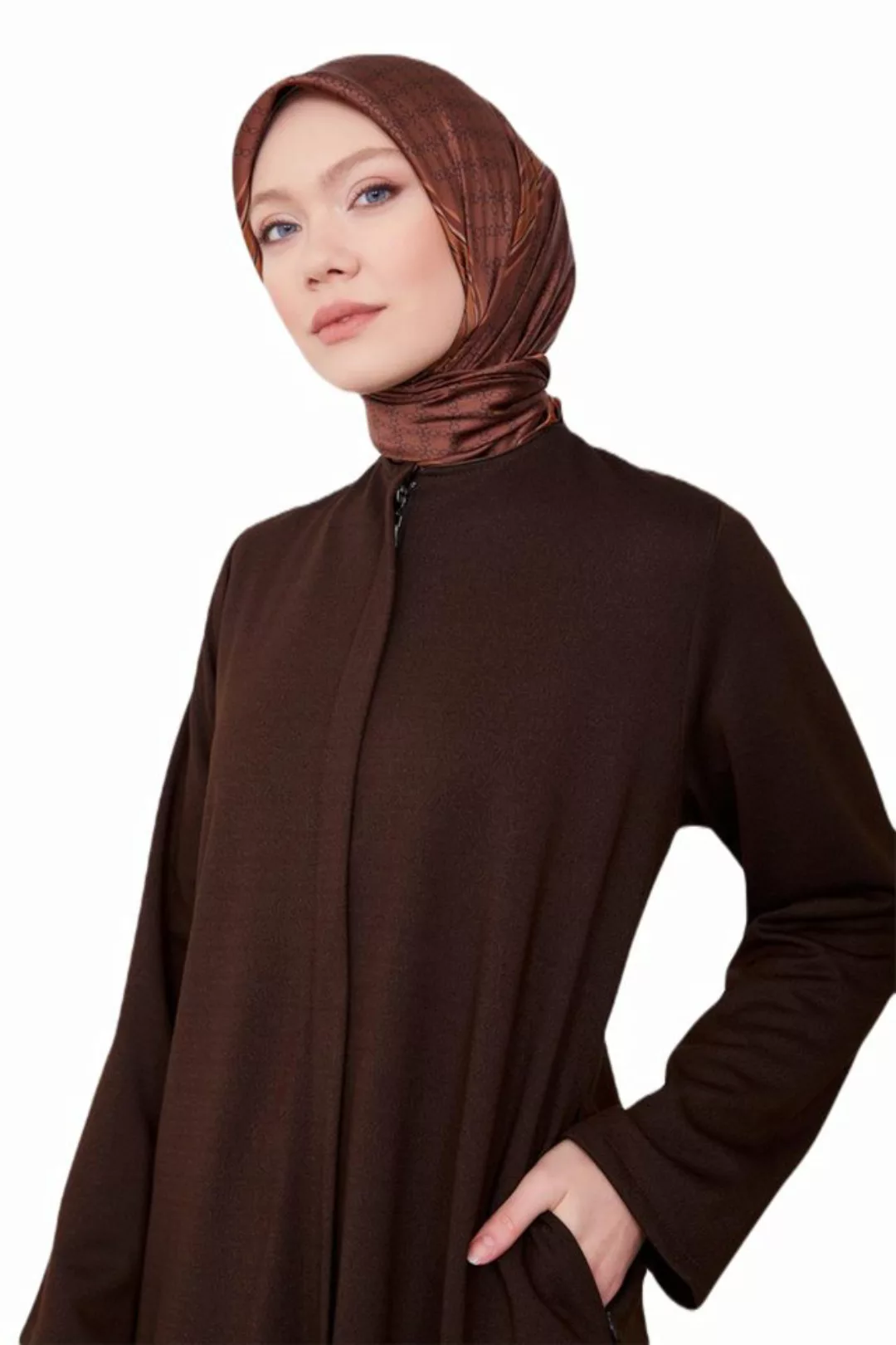 ARMİNE Langjacke Armine Abaya Damen, Hochwertiges Baumwolle, Vorne Offenes günstig online kaufen