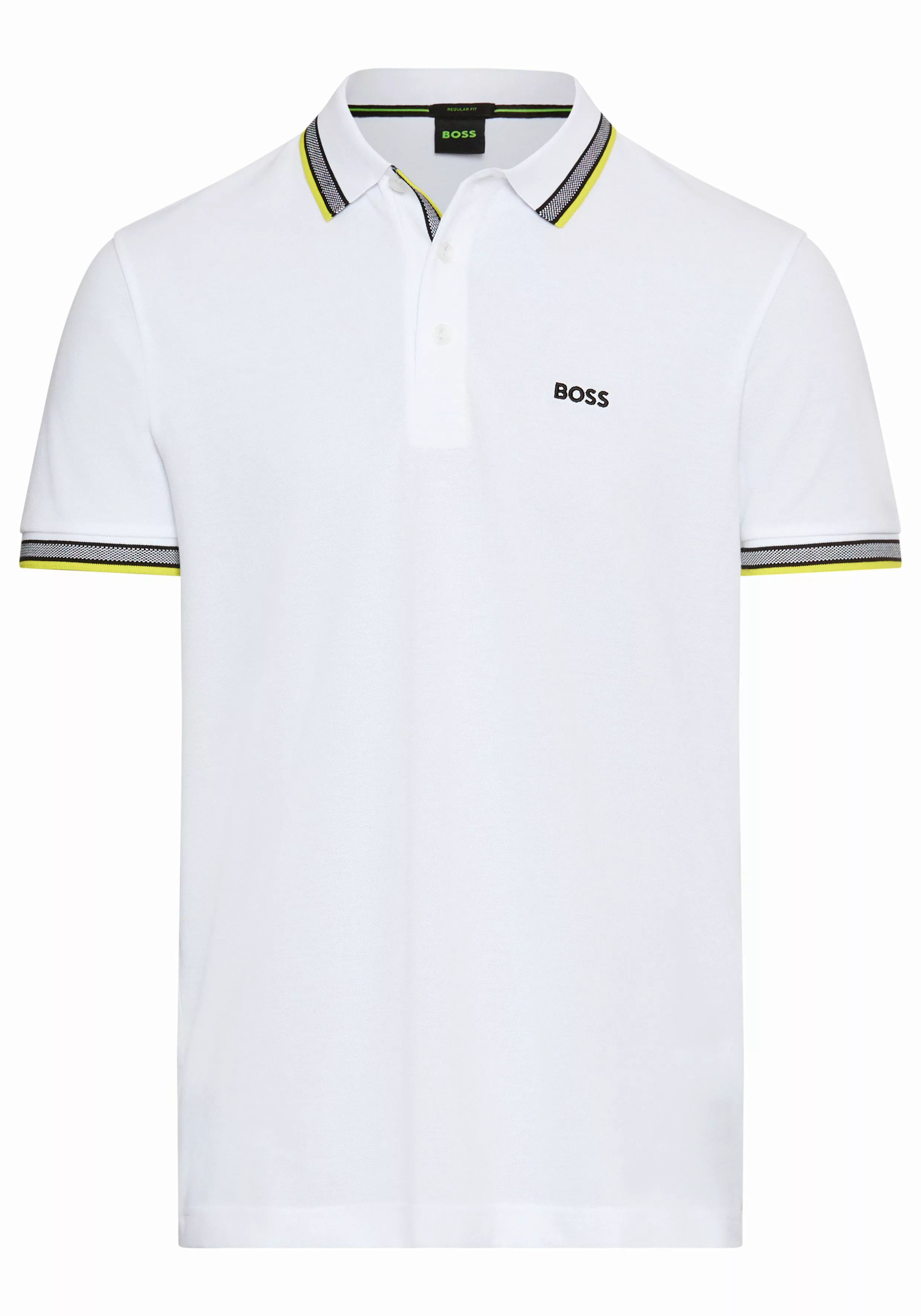 BOSS GREEN Poloshirt Paddy mit kontrastfarbenen günstig online kaufen