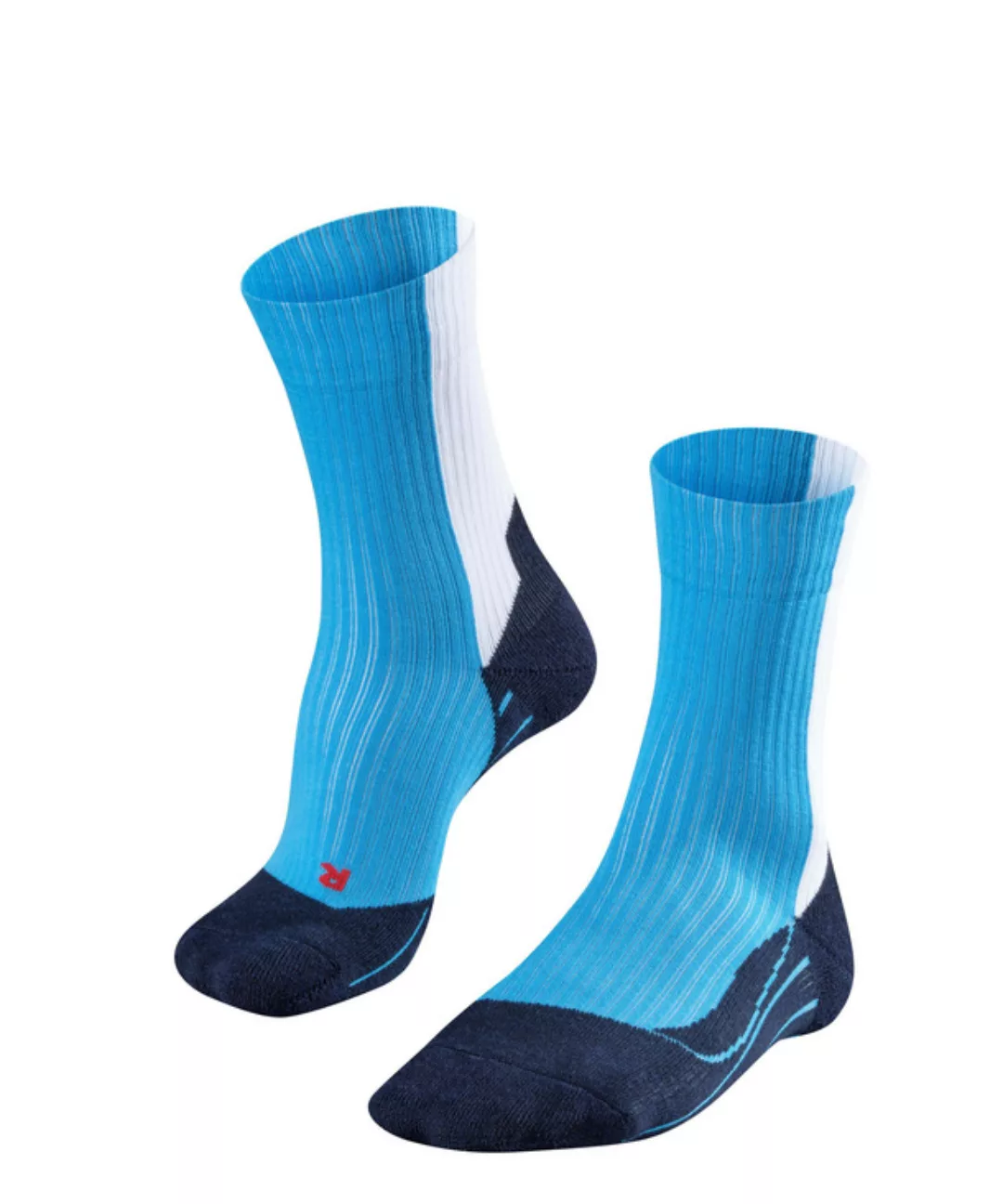 FALKE TE2 Thread Herren Tennis Socken, 44-45, Blau, AnderesMuster, Baumwoll günstig online kaufen