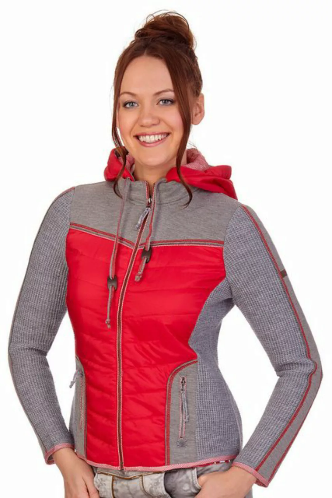 Spieth & Wensky Outdoorjacke Trachtenjacke Damen - NALBACH - rosa/grau, rot günstig online kaufen