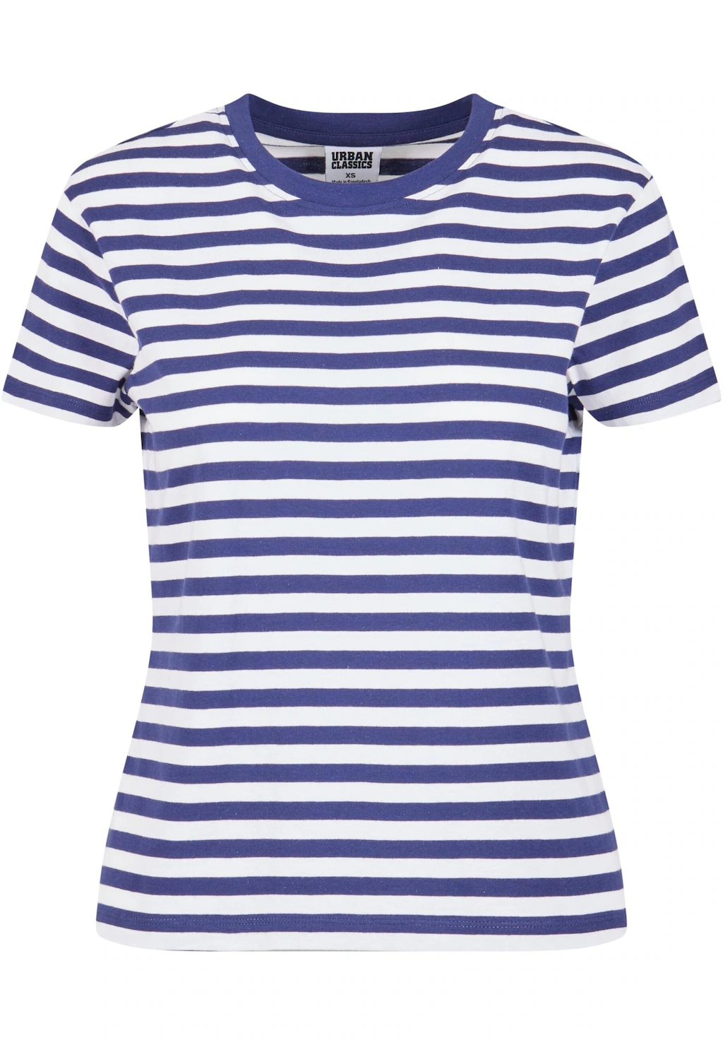 URBAN CLASSICS T-Shirt "Urban Classics Damen Ladies Regular Striped Tee", ( günstig online kaufen