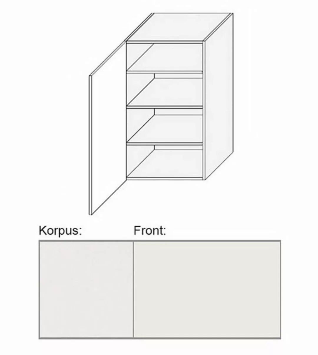 Feldmann-Wohnen Drehtürenschrank PRATO (1-St) günstig online kaufen