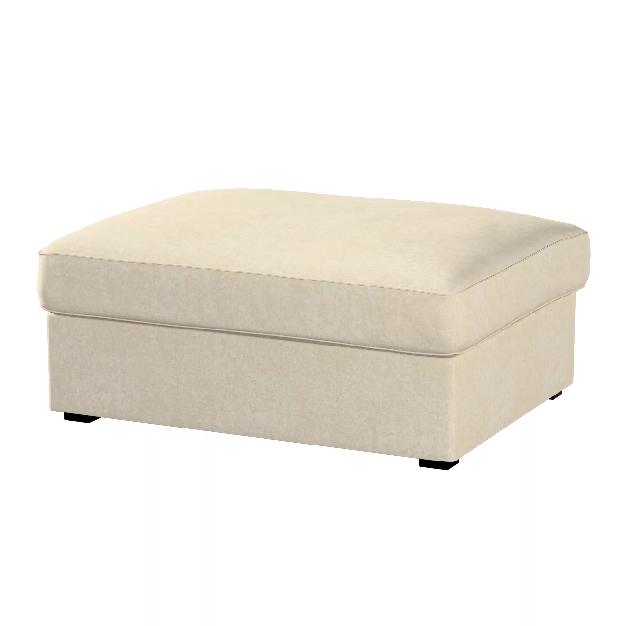 Bezug für Kivik Hocker, grau-beige, Bezug für Hocker Kivik, Chenille (162-2 günstig online kaufen