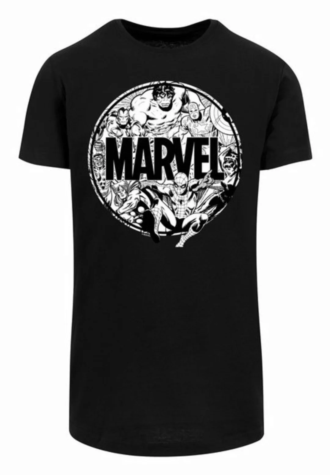 F4NT4STIC T-Shirt "Marvel Comics Logo Character Infill", Print günstig online kaufen