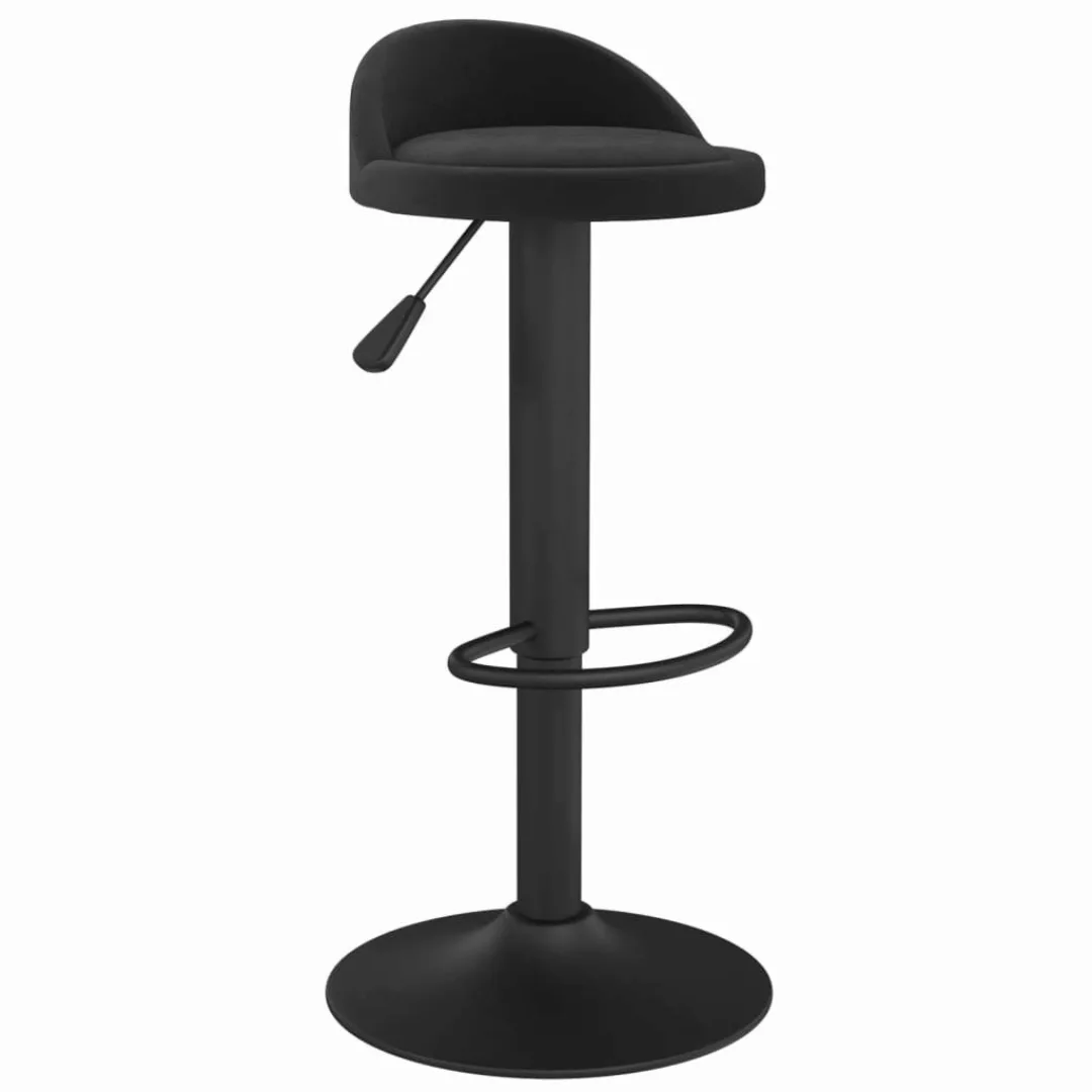 vidaXL Barhocker Barhocker Schwarz Samt (1 günstig online kaufen