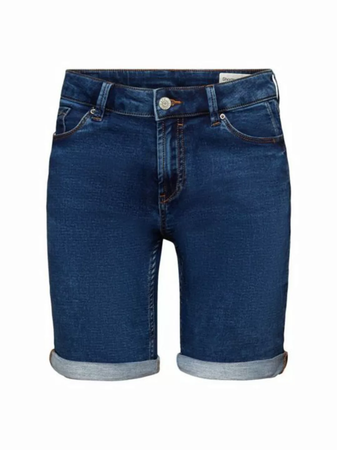 Esprit Jeansshorts Jeans-Shorts aus Bio-Baumwoll-Mix günstig online kaufen