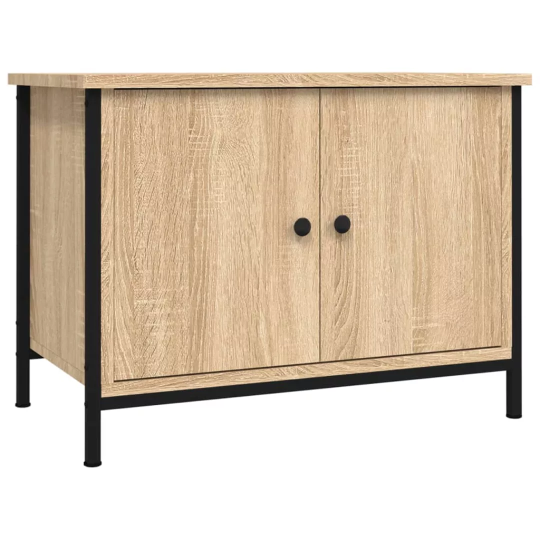 Vidaxl Tv-schrank Mit Türen Sonoma-eiche 60x35x45 Cm Holzwerkstoff günstig online kaufen