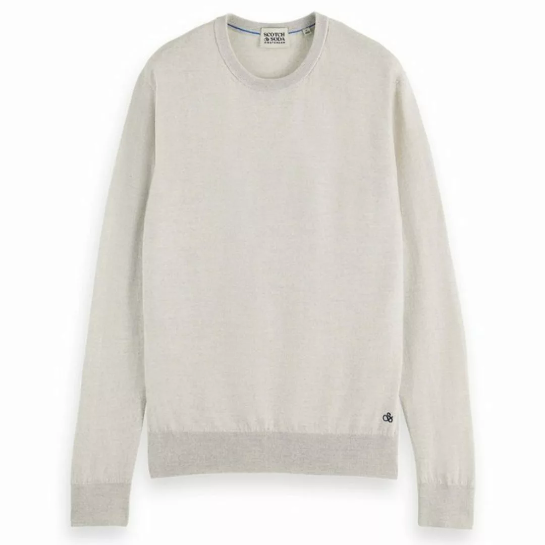 Scotch & Soda Wollpullover, Crewneck aus Merino Wolle günstig online kaufen