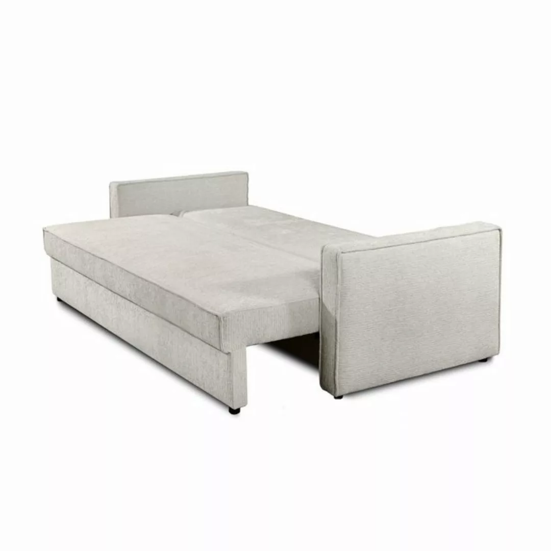 Fun Möbel Schlafsofa Designersofa Sofa 3-Sitzer FERMINE, inkl. 2 Rückenkiss günstig online kaufen