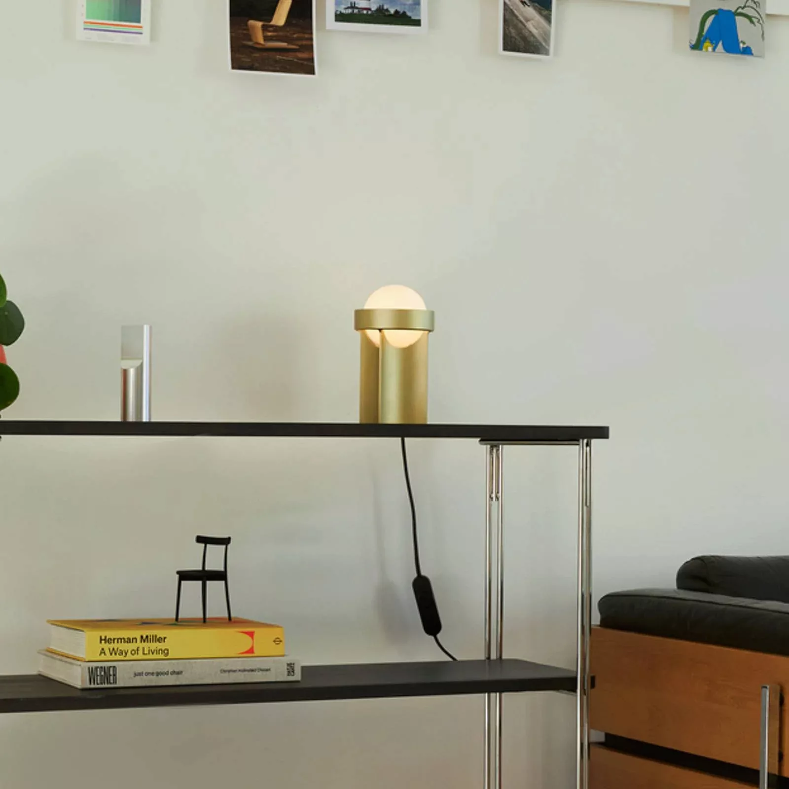 Tala Tischleuchte Loop small, Alu, LED-Globe III, gold günstig online kaufen