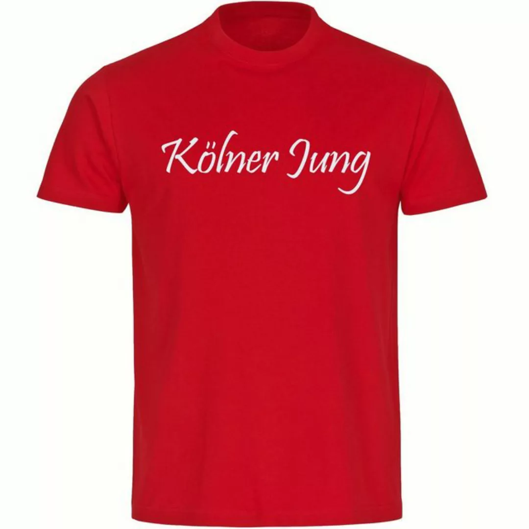 multifanshop T-Shirt Herren Köln - Kölner Jung - Männer günstig online kaufen