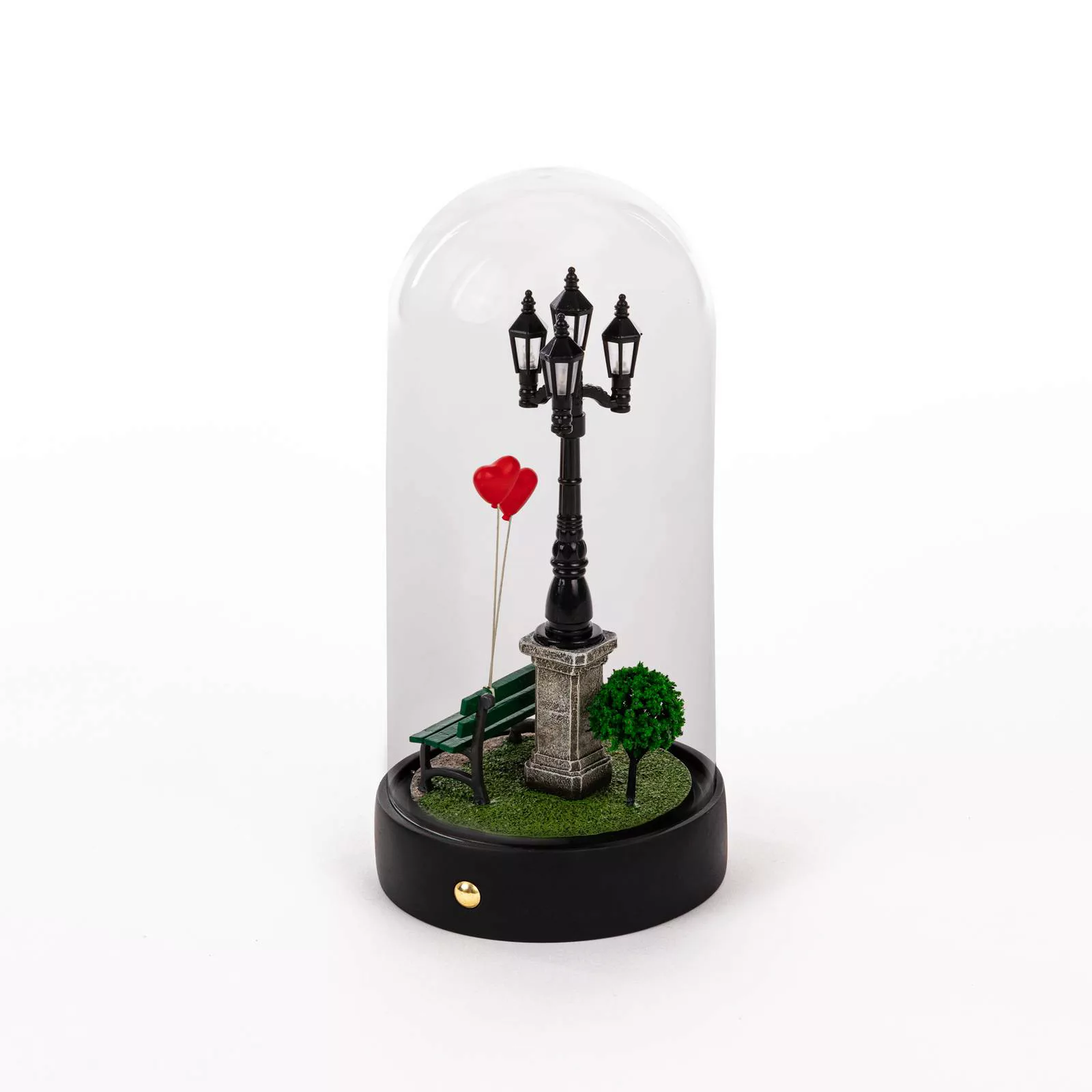 Tischleuchte My Little Valentine LED glas transparent / LED - H 22 cm - Sel günstig online kaufen