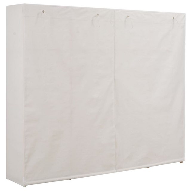 vidaXL Kleiderschrank Kleiderschrank Stoffschrank Weiß 200 x 40 x 170 cm St günstig online kaufen