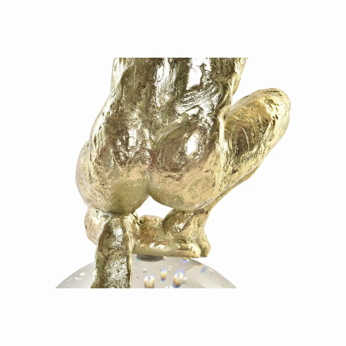 Deko-figur Dkd Home Decor Kristall Golden Harz Herren (28 X 12 X 38 Cm) günstig online kaufen