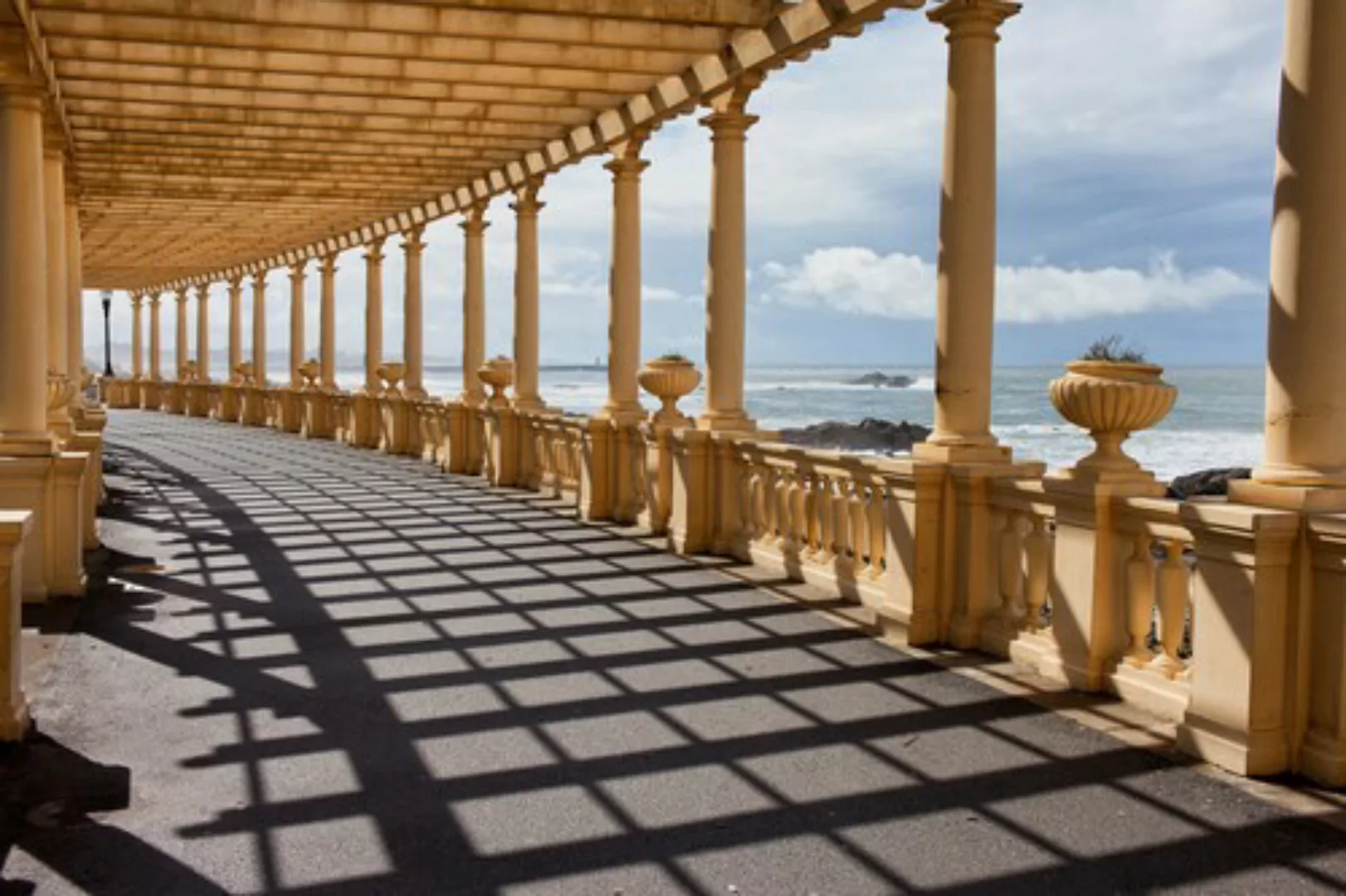 Papermoon Fototapete »Pergola da Foz in Porto« günstig online kaufen