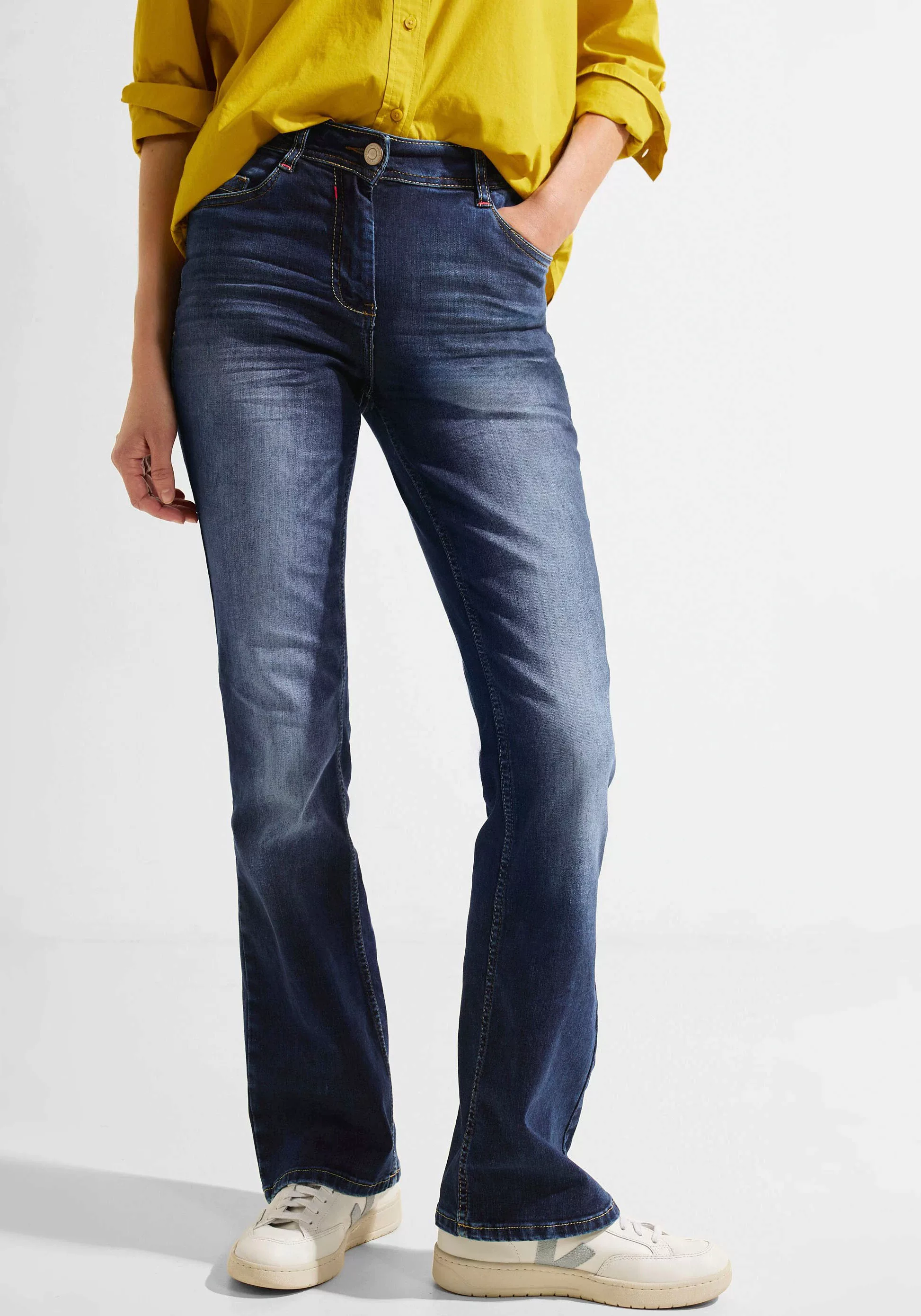 Cecil Bootcut-Jeans, High Waist günstig online kaufen