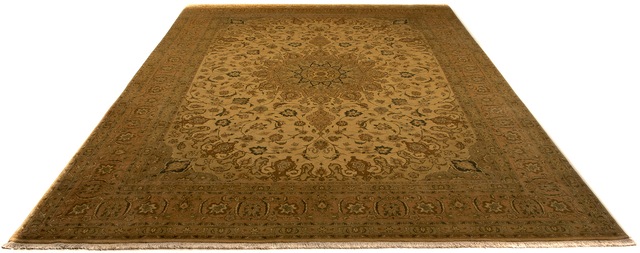 morgenland Orientteppich »Perser - Täbriz - Royal - 342 x 250 cm - gold«, r günstig online kaufen