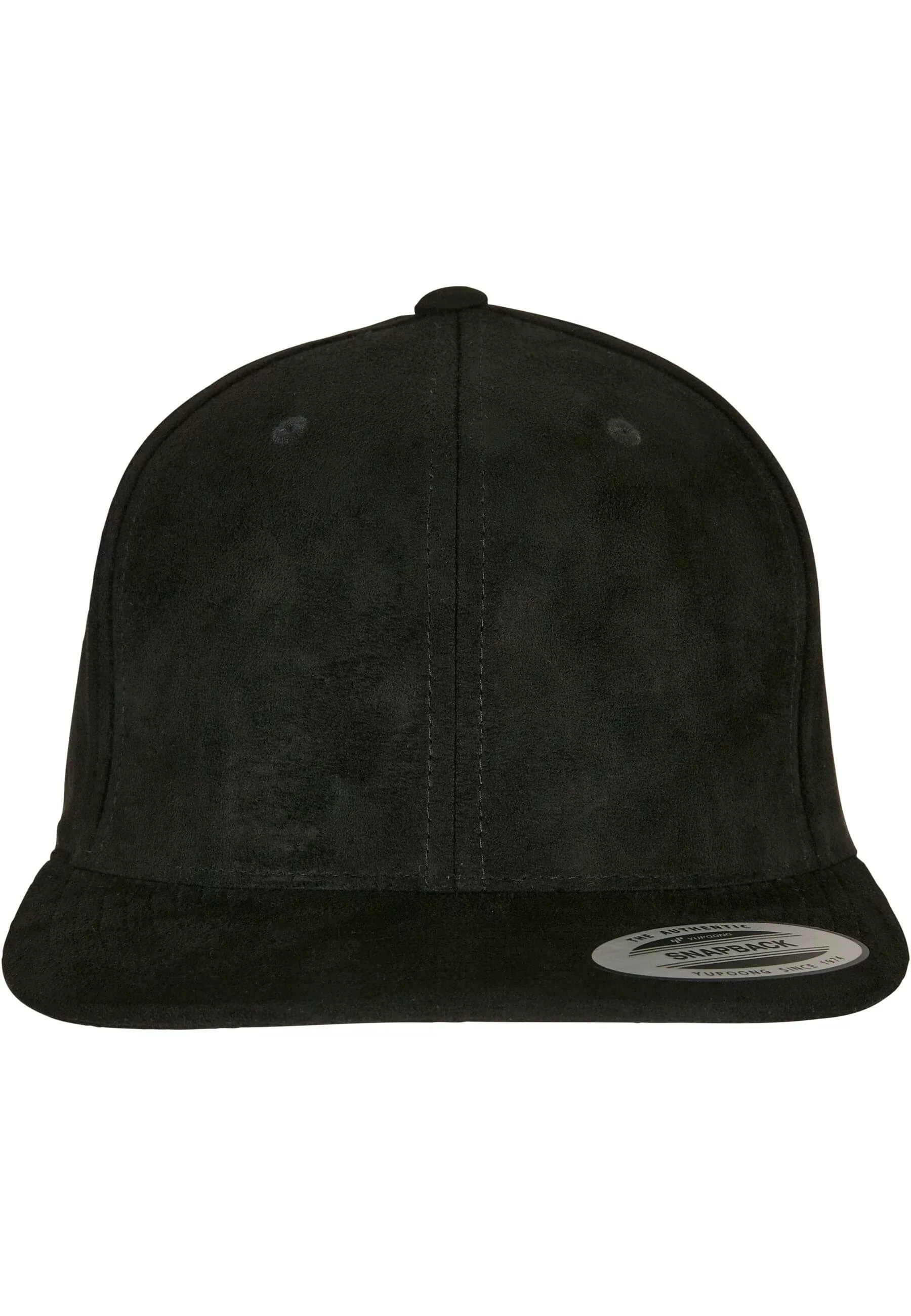 Flexfit Snapback Cap "Flexfit Unisex Suede Leather Snapback" günstig online kaufen