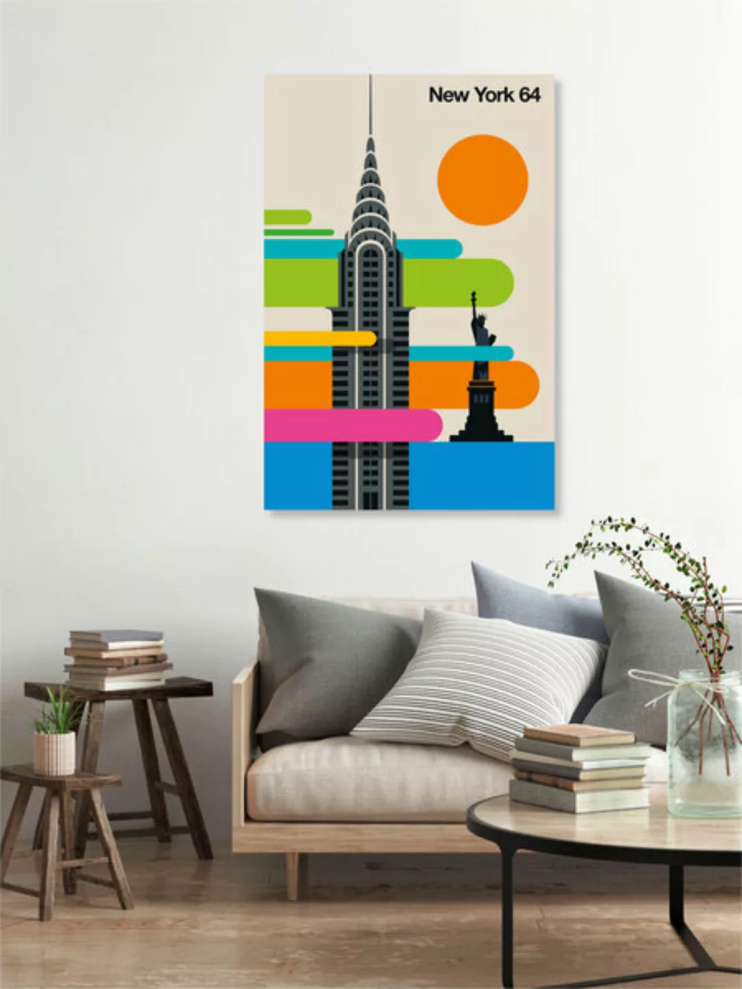 Poster / Leinwandbild - New York 64 günstig online kaufen