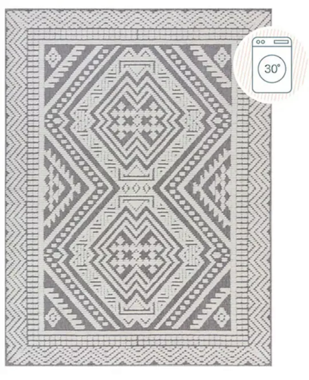 FLAIR RUGS Teppich »Jaipur«, rechteckig, 8 mm Höhe günstig online kaufen