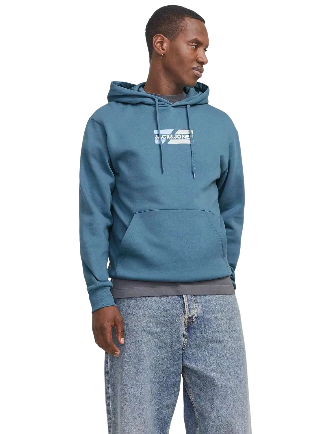 Jack & Jones Kapuzensweatshirt "JJECORP GRAPHIC SWEAT HOOD NOOS", mit Logo günstig online kaufen