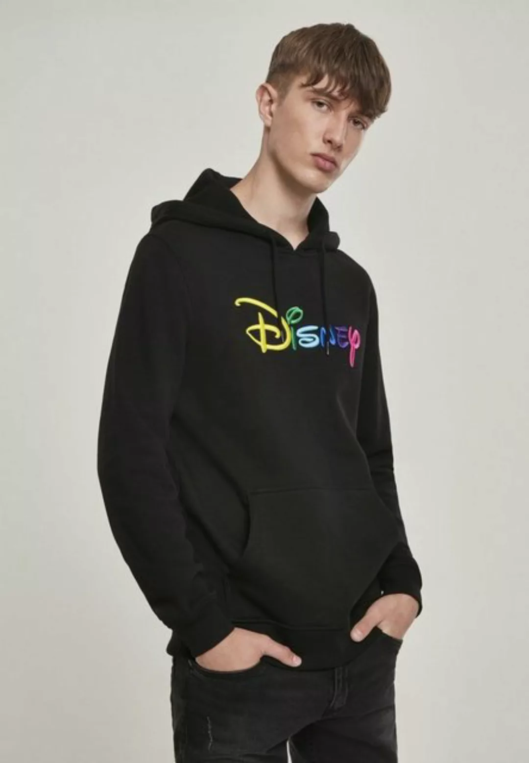 Merchcode Kapuzensweatshirt "Merchcode Herren Disney Rainbow Logo EMB Hoody günstig online kaufen