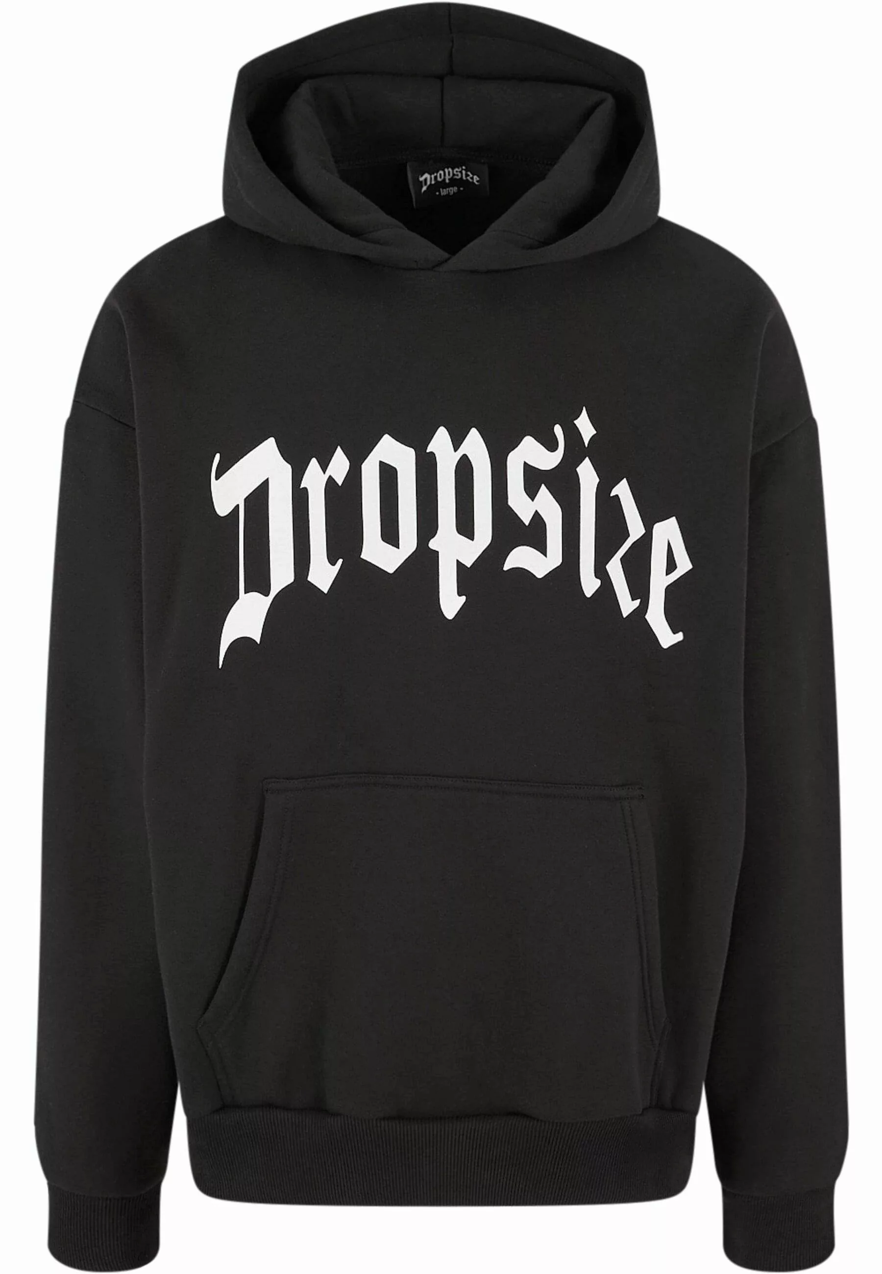 Dropsize Kapuzensweatshirt Dropsize Herren Heavy Logo günstig online kaufen