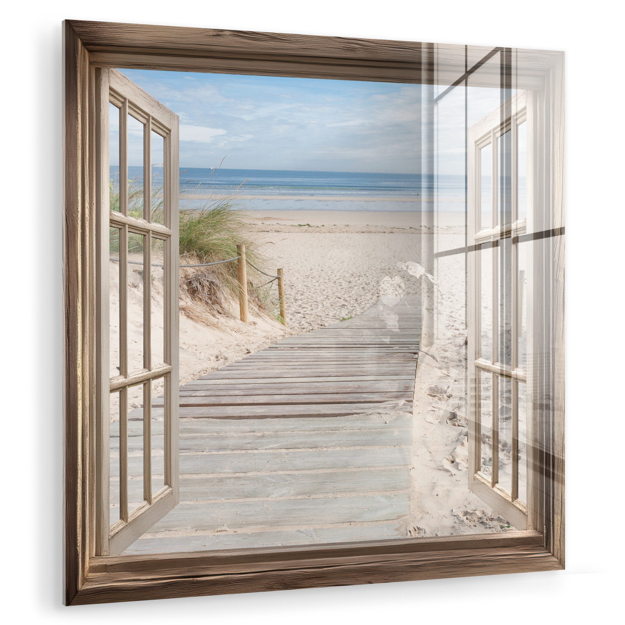 MuchoWow Acrylglasbild Durchblick - Strand - günstig online kaufen