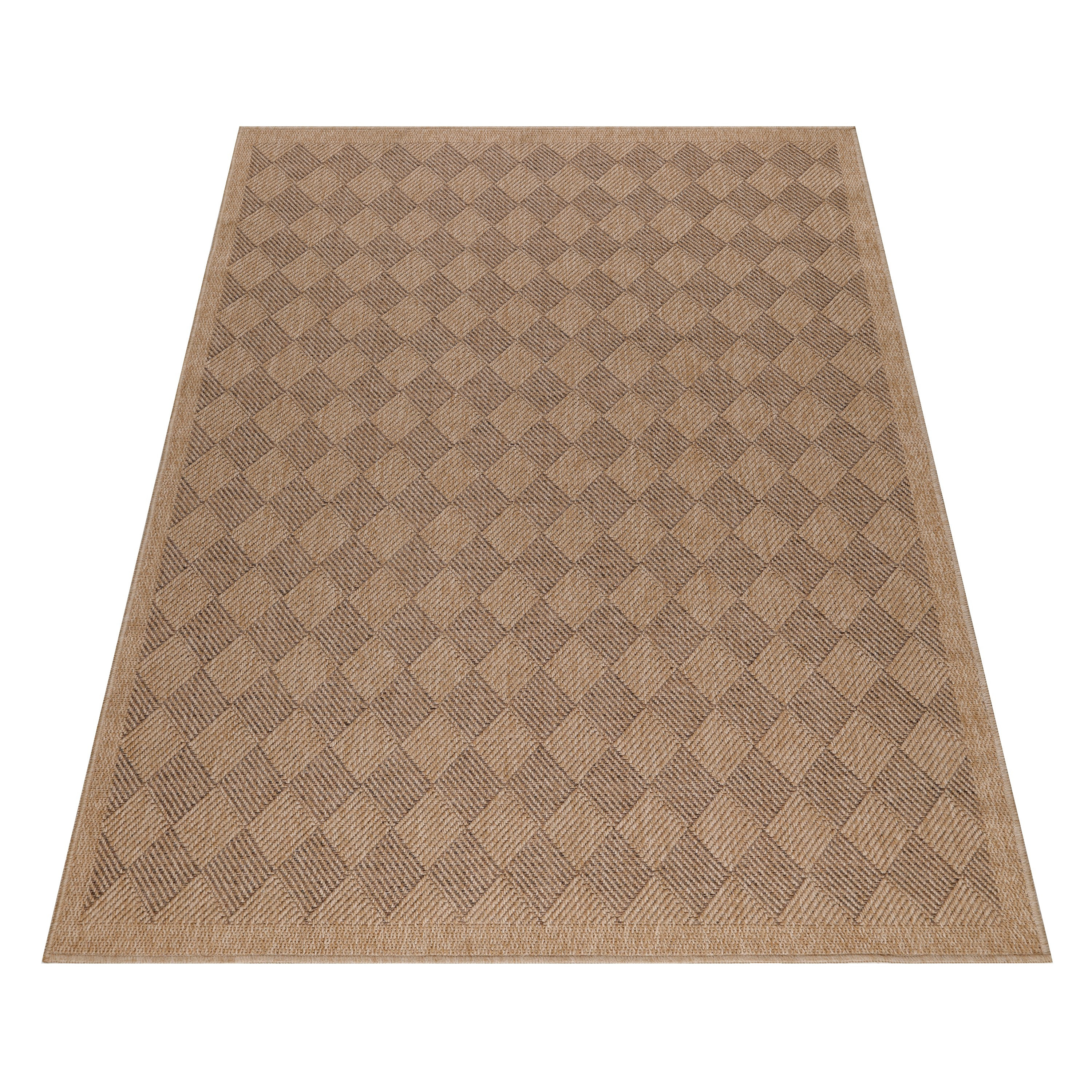 Ayyildiz Teppiche Outdoorteppich »DHAKA 8713«, rechteckig, 5 mm Höhe, Läufe günstig online kaufen