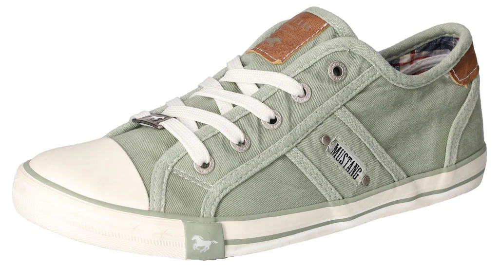Mustang Shoes Sneaker, Freizeitschuh, Halbschuh, Schnürschuh mit Mustang Ma günstig online kaufen