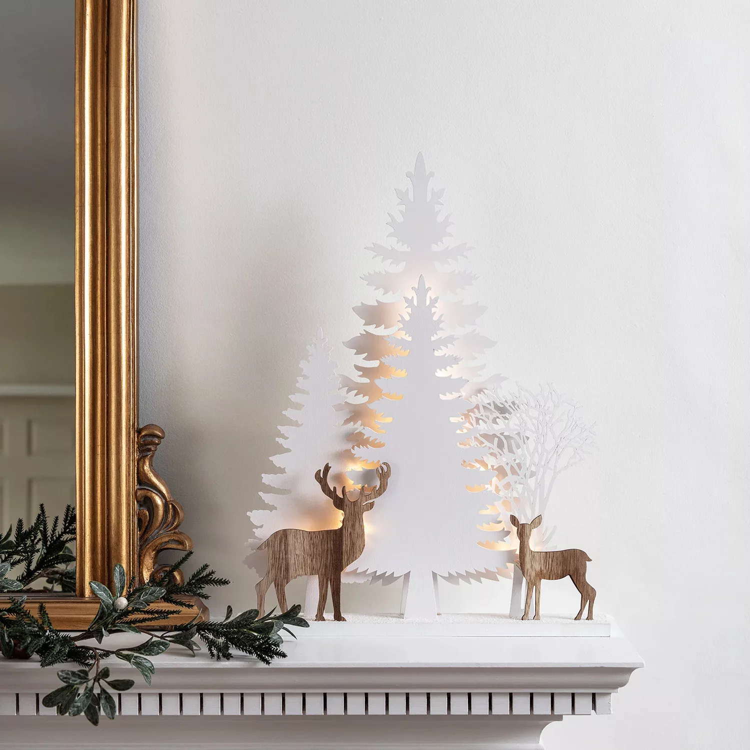 Studley Rentier & Winterwald Fensterdeko Weihnachten günstig online kaufen