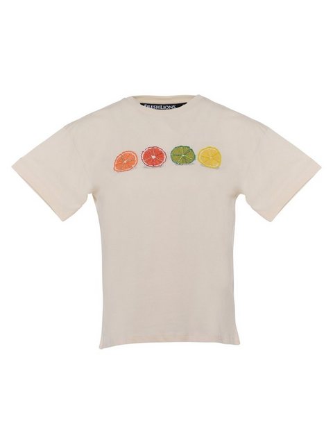 Freshlions T-Shirt T-Shirt Orangen beige M Stickerei günstig online kaufen