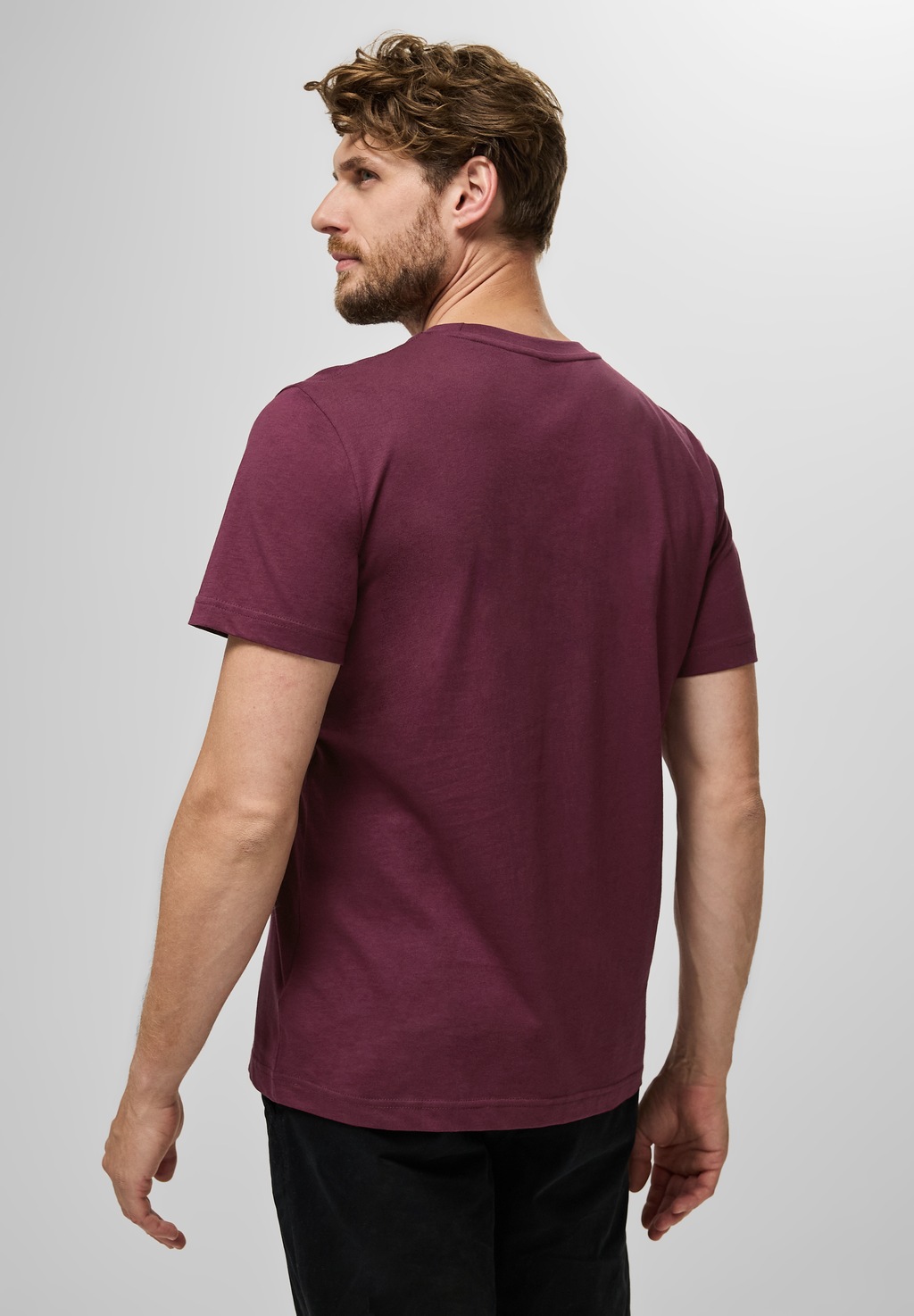 STREET ONE MEN Langarmshirt, aus reiner Baumwolle günstig online kaufen