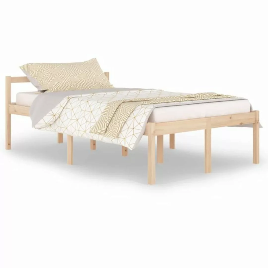 furnicato Bett Seniorenbett 120x200 cm Massivholz Kiefer günstig online kaufen