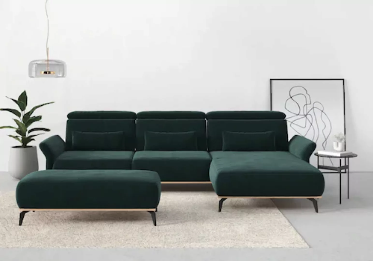 Places of Style Ecksofa "Fjord L-Form" günstig online kaufen