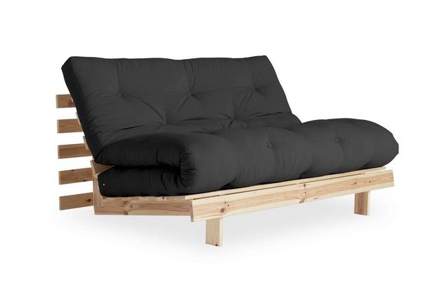 Karup Design 2-Sitzer Schlafsofa ROOTS 140 cm Sofa Gestell Kiefer massiv Be günstig online kaufen